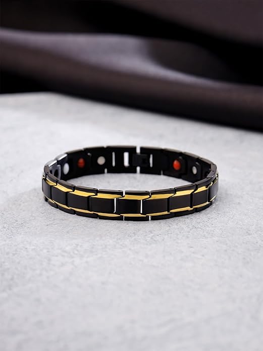 Bracelets for Men and Boys Fashion Bracelet for Men |Silver Toned Durable Stainless Steel Chain Bracelet for Men | Birthday Gift for Men and Boys Anniversary Gift for Husband